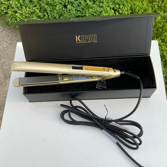 “New” KIPOZI Professional Hair Straightener Salon Flat Iron Hair Styler.  1 In - Picture 2 of 16